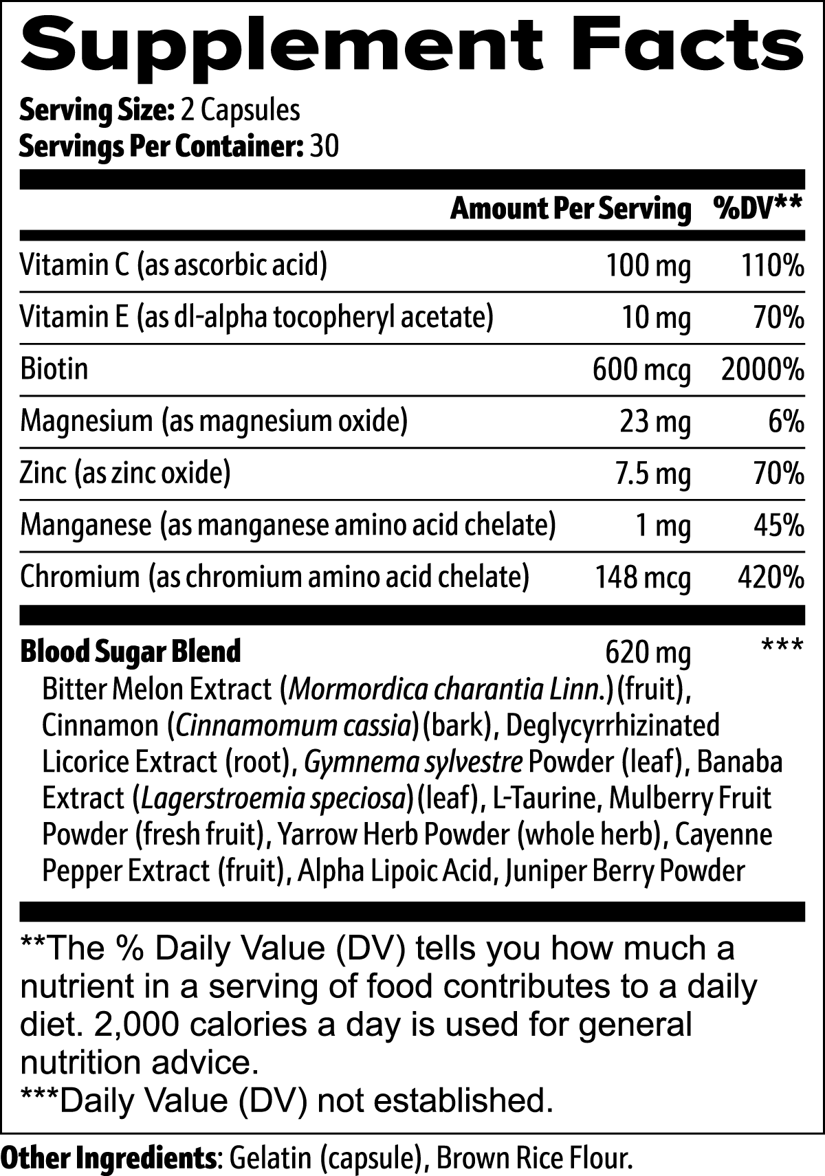 Gluco Vital Support