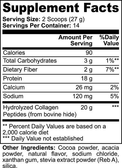 Collagen Peptides (Chocolate)