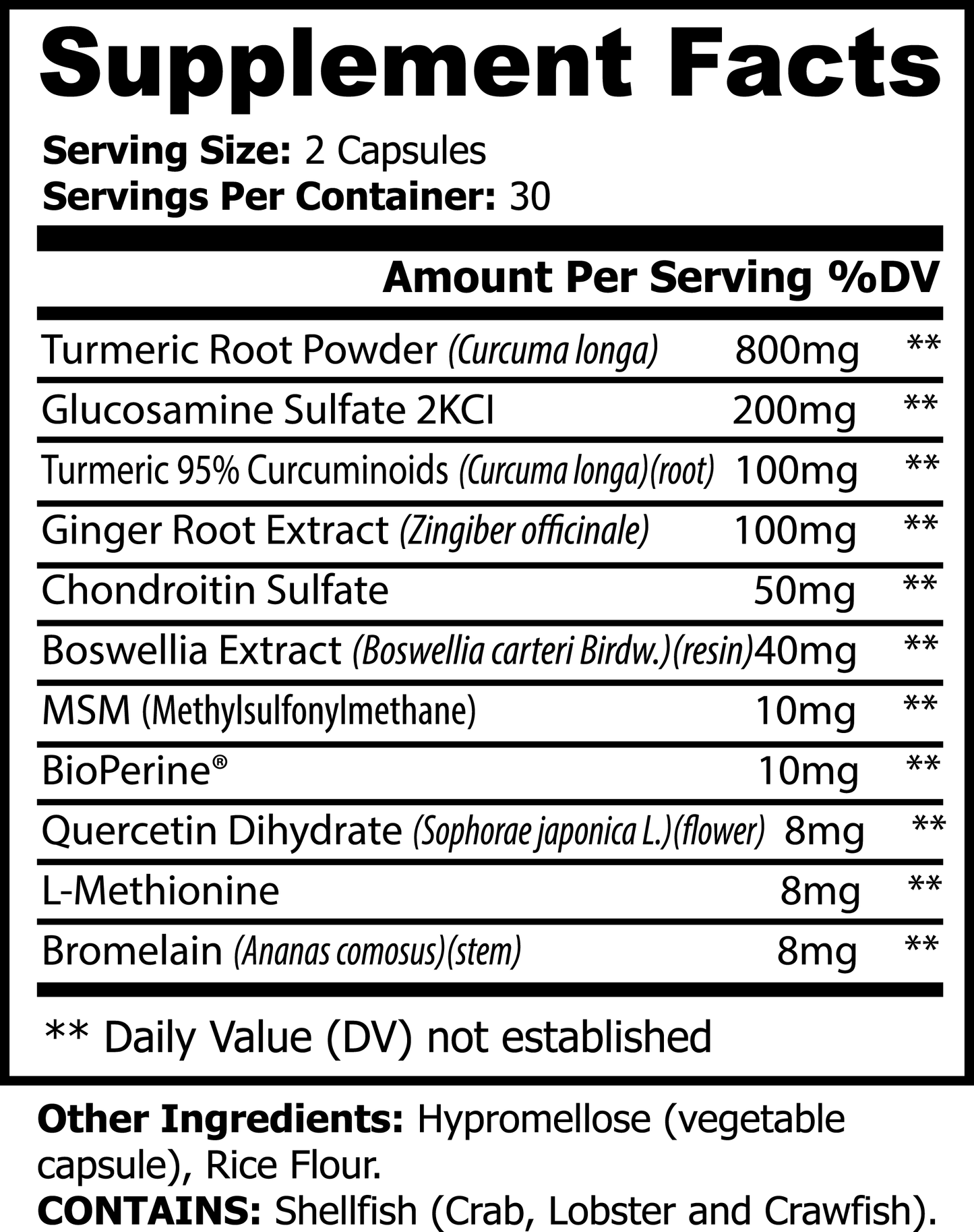 Platinum Turmeric Complex